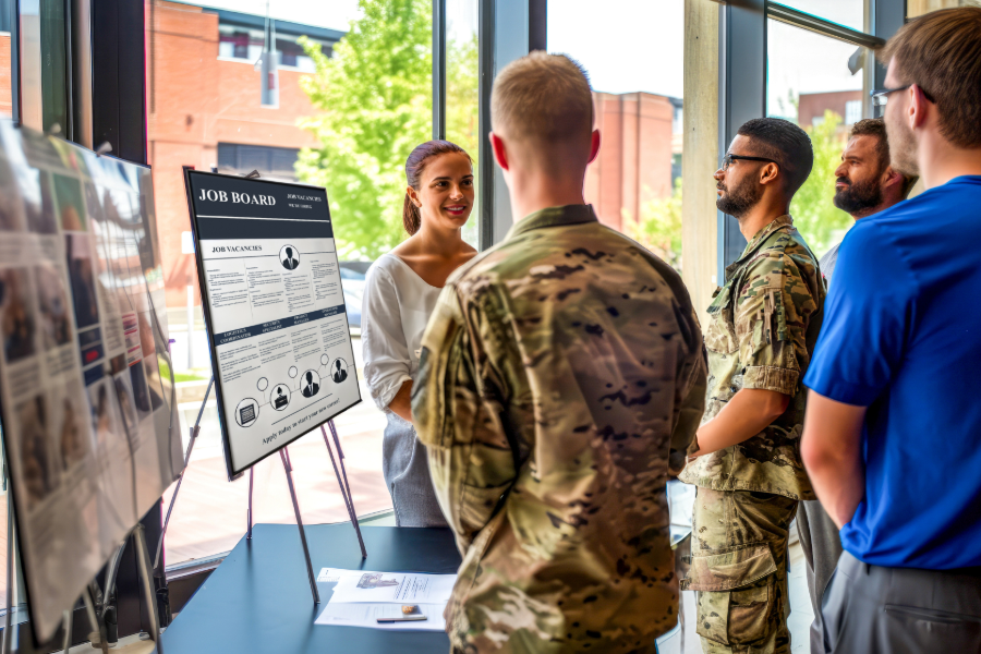 Veterans support program housing